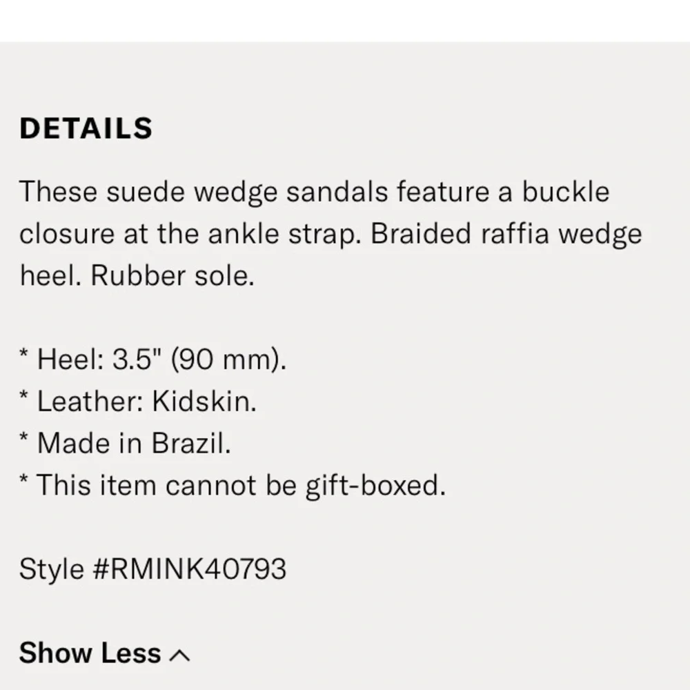 Rebecca Minkoff Espadrille Wedge Sandals - Picture 8 of 8